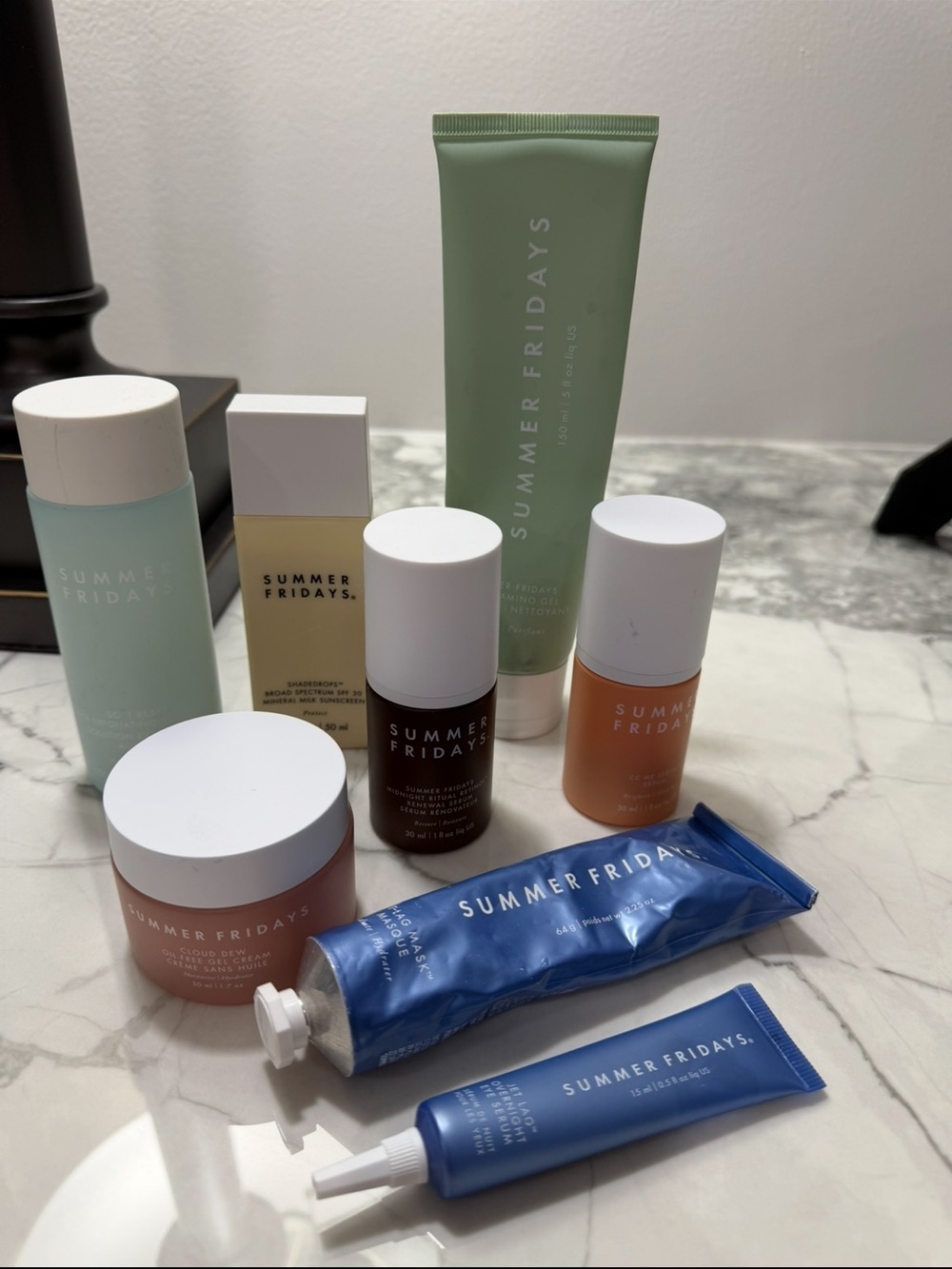 Summer Fridays 8 Piece Skincare Collection